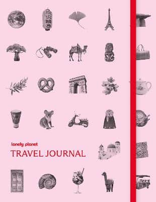 Lonely Planet's Travel Journal: Pink: Record Precious Moments | Writing Prompts, Sticker Sheet & Trip Planning Tips | Pocket For Keepsakes | Available In Three Colours
