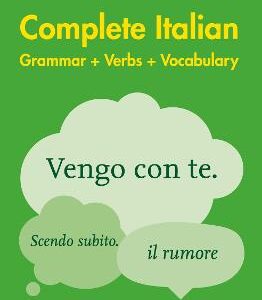 Easy Learning Italian Complete Grammar, Verbs And Vocabulary (3 Books In 1): Trusted Support For Learning (Collins Easy Learning)