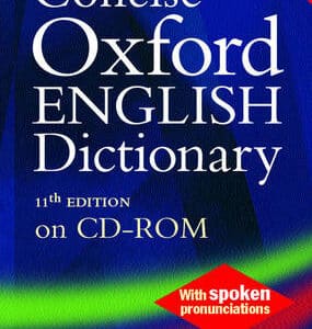 Concise Oxford English Dictionary