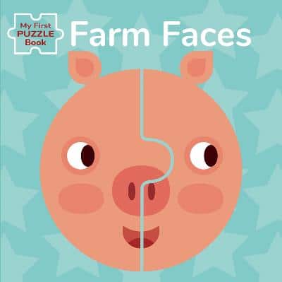 My First Puzzle Book: Farm Faces