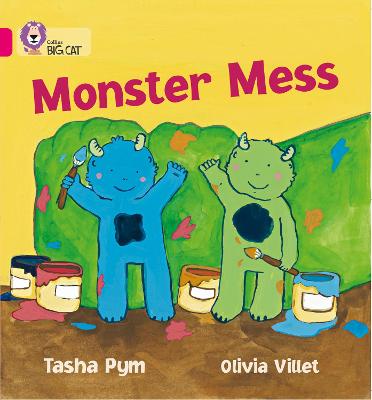 BIG CAT MONSTER MESS BAND 1B PINK