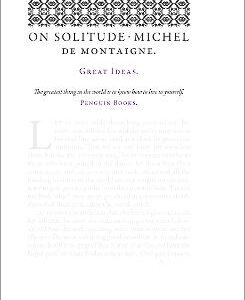 On Solitude