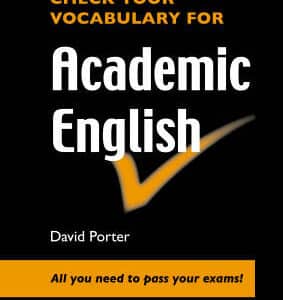 Check Your Vocab For Academic English
