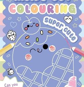 Inside-Out Colouring Super Cute: Colour In The Line With Simple And Easy Activities For Kids