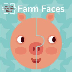 My First Puzzle Book: Farm Faces