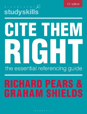 CITE THEM RIGHT