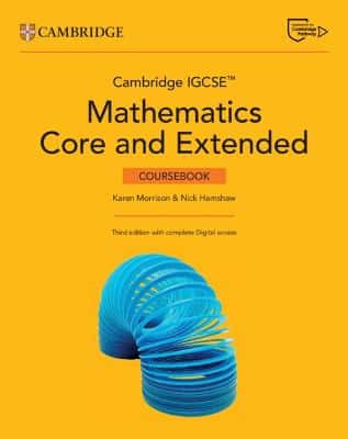 Cambridge Igcse (Tm) Mathematics Core And Extended Coursebook With Digital Version And Cambridge Online Mathematics (2 Years' Access)