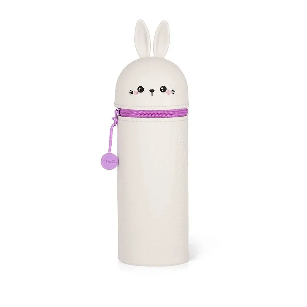 PENCIL CASE KAWAII SILICONE BUNNY